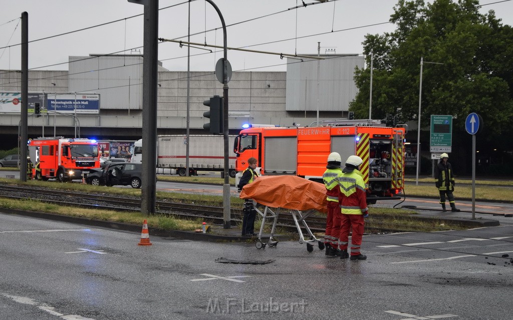 VU 3 Pkw Koeln Deutz Am Messekreisel P013.JPG - Miklos Laubert